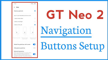 Realme GT Neo 2 Navigation Buttons Setup Back Recent Home Button Setup