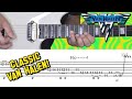 Van halen  feel your love tonight  guitar lesson solo with tabs