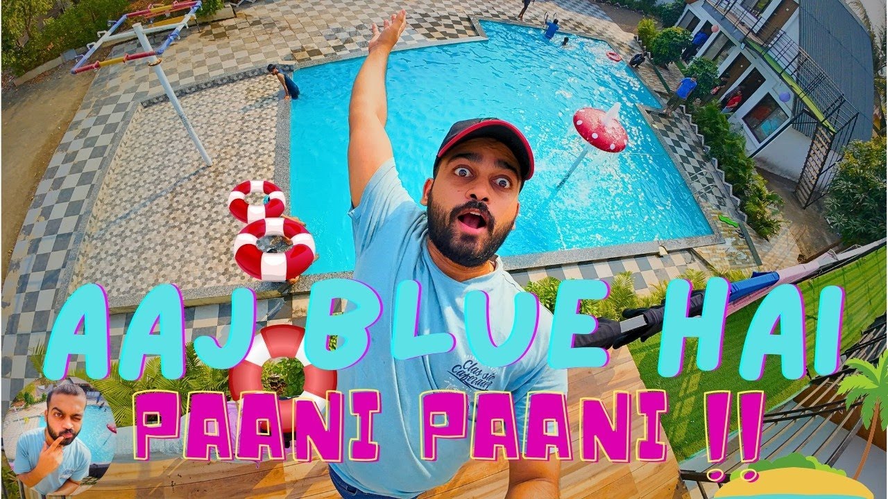 This Farmhouse Pool Day Was Insane 😍 | Friends Vlog | Vlog no 18 | Aaj blue hai paani paani 🤪