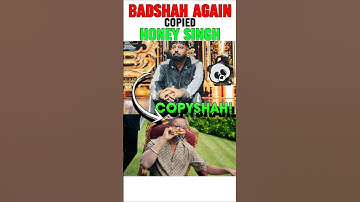 BADSHAH AGAIN COPY HONEY SINGH 📈🔥 #honeysingh #badshah #aystaryt