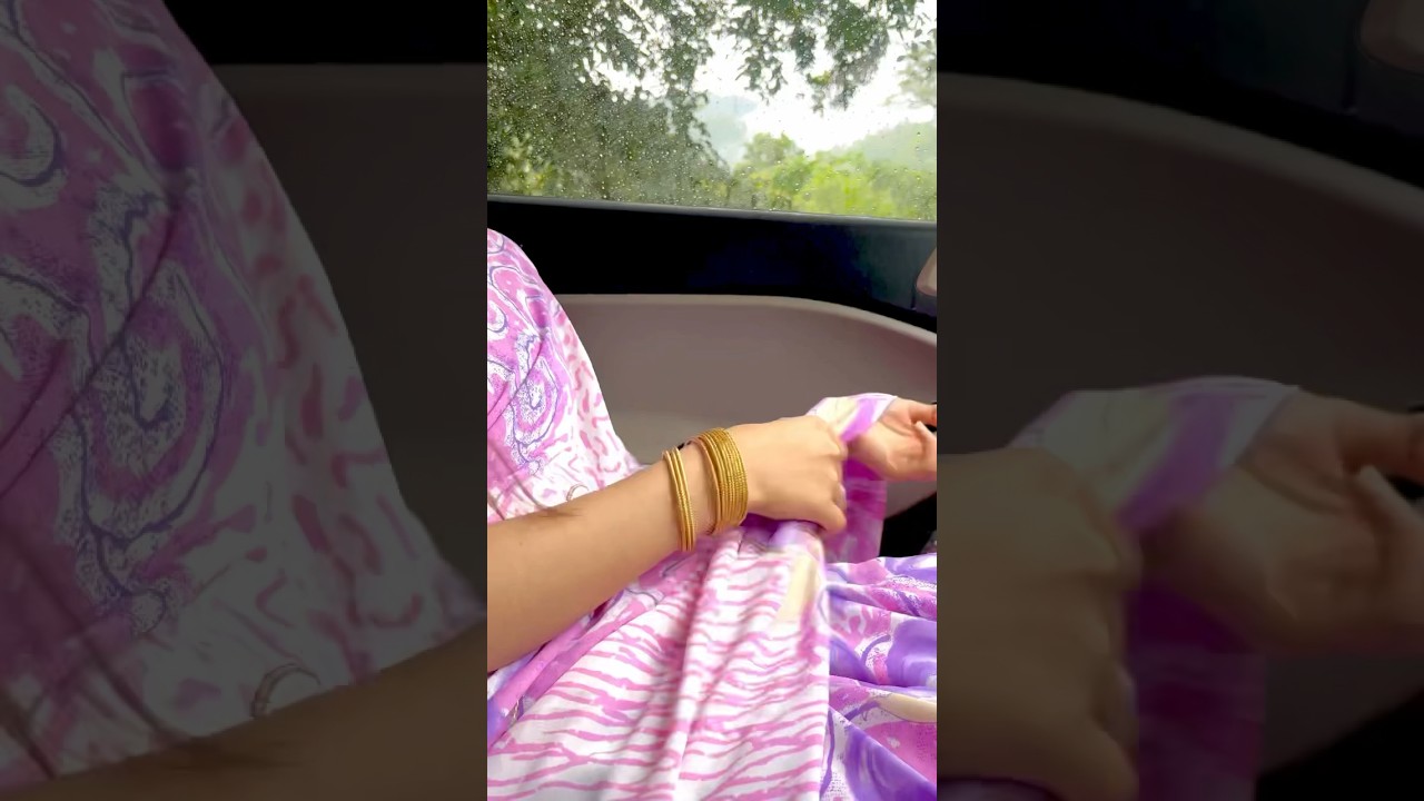 How to style your saree-Travel Edition 💖💜 