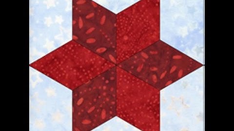 How to make 6 point stars - fast, easy and accurately!