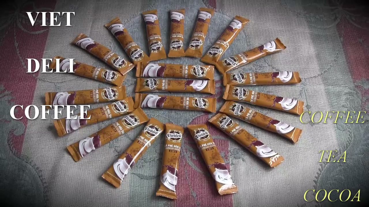 Viet Deli Coffee - Stick 17g - Instant Coffee 3 in 1 - 4