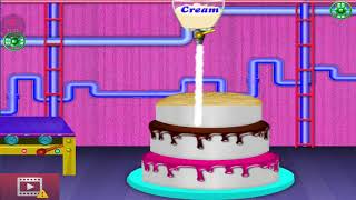 Wedding Cake Maker Factory With Colorful Cake creation Funny gameplay for kids screenshot 4