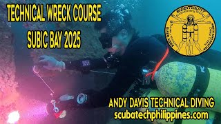 Technical Wreck Course Subic Bay 2025