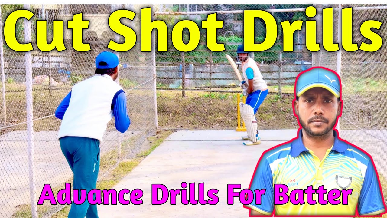 Square Cut Shot Practice | How To Learn Cut Shot In Cricket | Cut Shot ...
