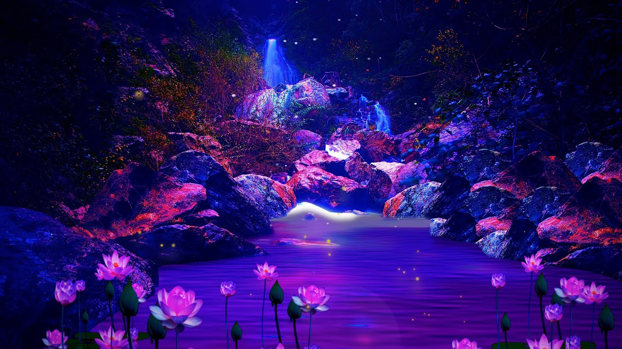 Good Night Music 💜 FALL Into SLEEP INSTANTLY 🌸 Calm Relaxing Sleeping Music