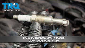 How to Replace Spark Plugs 2004-2008 Ford F-150