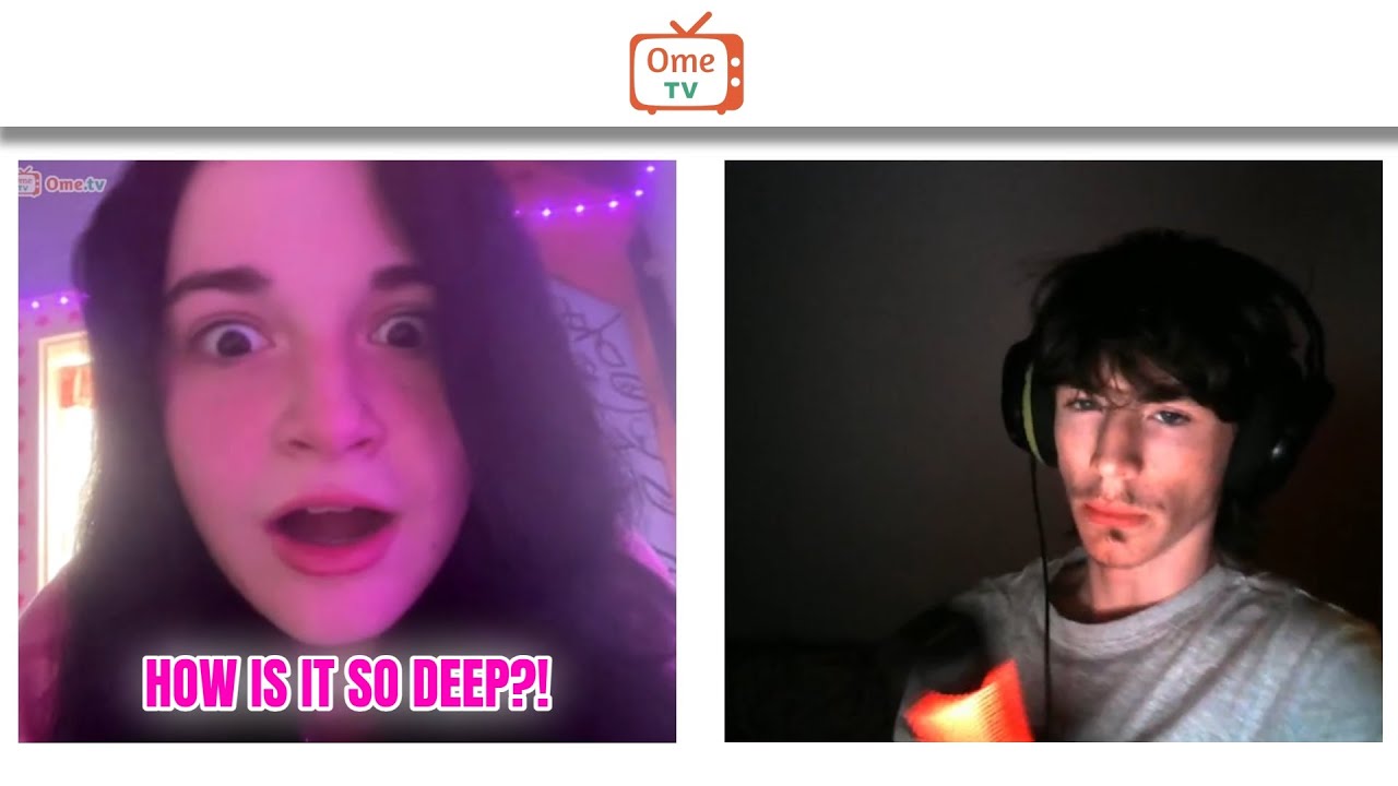 она не ожидала, что мой голос будет таким низким