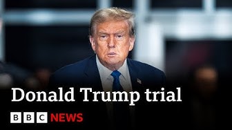 Jury selected for Donald Trumps hush-money trial  BBC News