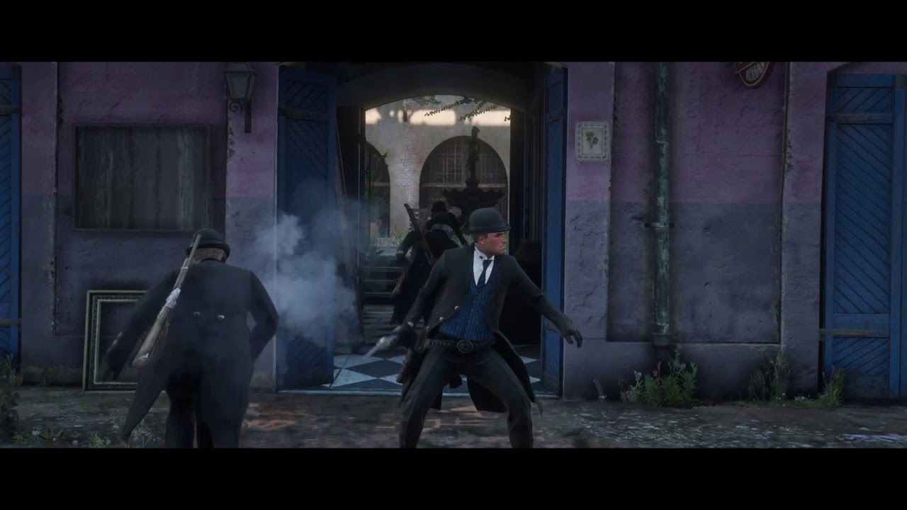 Red dead online saint denis bank robbery YouTube