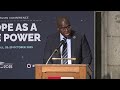 President of the African Space Agency's keynote at the 19th ESPI Autumn Conference