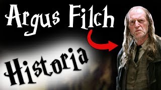 HISTORIA / BIOGRAFIA - Argus Filch || Harry Potter TAG