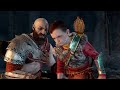 God of War 4: Magni, Modi & Thor - All Cutscenes + Boss Battle (4K Gameplay PS4 Pro)