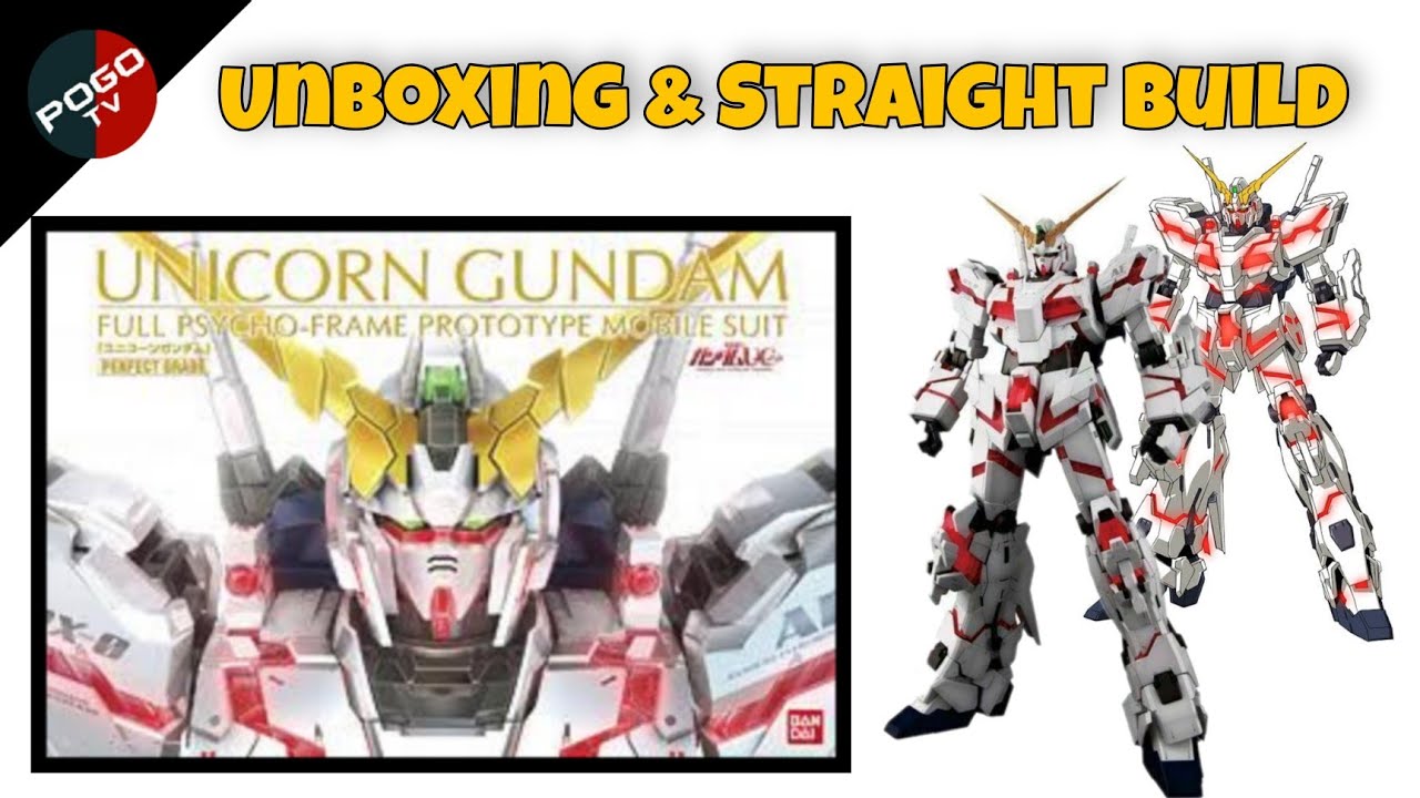 Psychoframe UNICORN GUNDAM FULL PSYCHO-FRAME PROTOTYPE MOBILE SUIT | Perfect Grade ...
