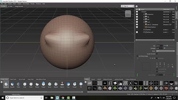 Mudbox 05 09 Apply Symmetry to an Existing Mesh