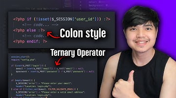 การเช็คเงื่อนไขแบบ Colon style และการใช้ Ternary operator ในภาษา PHP 👨‍💻💯