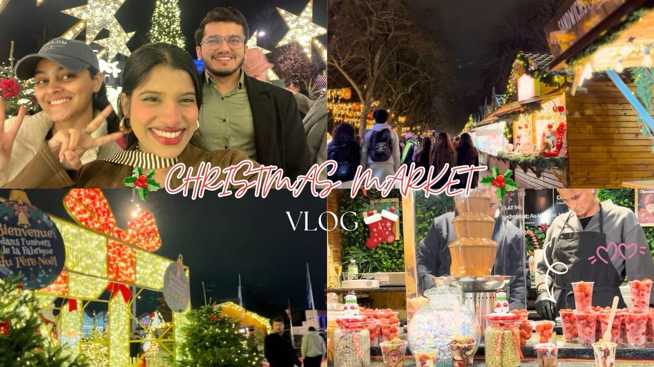 This Christmas Market in France Felt Unreal 🎄✨ 🇫🇷