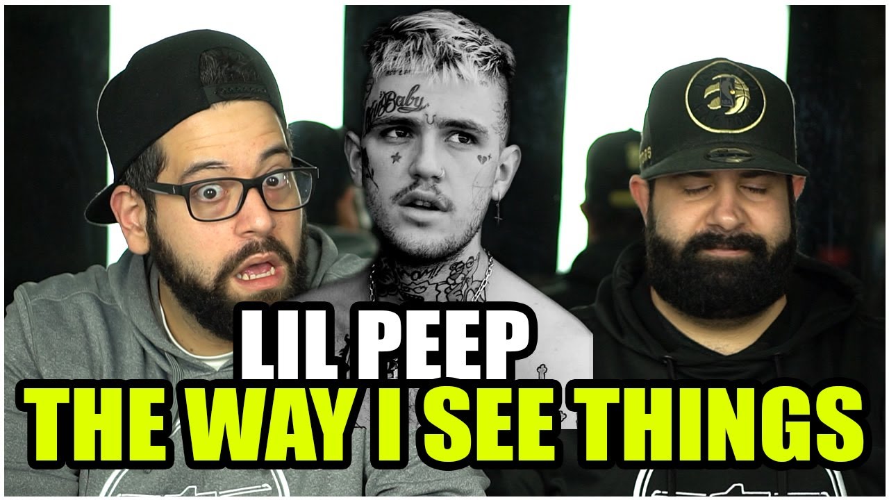 I SEE FACES IN THE RAIN!! Lil Peep - The Way I See Things *REACTION!!
