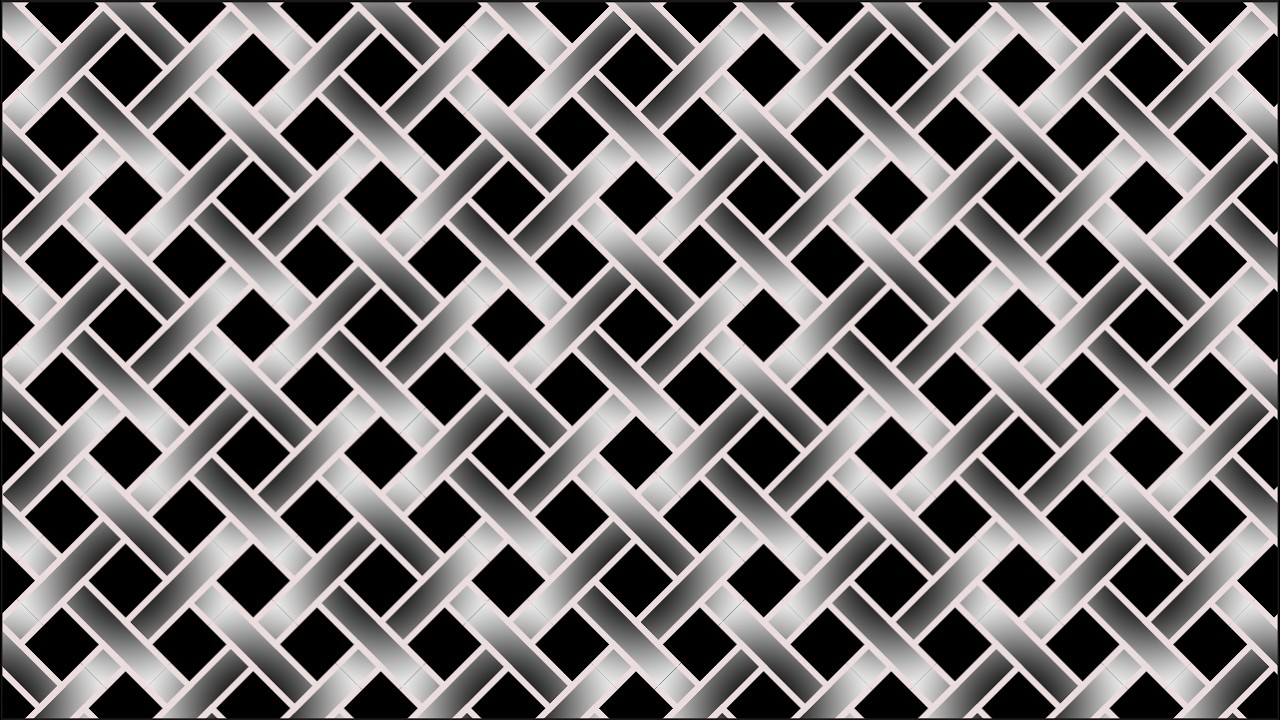 Step By Step Cara Membuat Pattern Kotak2 Hitam Putih Tumpang Tindih Dengan Program VectorStyler