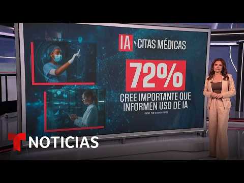 El 70% de adultos exige transparencia en el uso de la IA en su atención médica | Noticias Telemundo