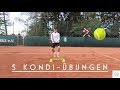 Tennis Fitness | 5 Übungen für das Konditionstraining | Tennis Mastery