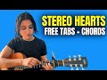 How To Play Stereo Hearts In Fingerstyle Guitar (TAB + Chords) 🎸