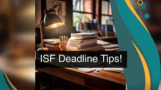 Master ISF Filing Deadlines: Essential Tips!