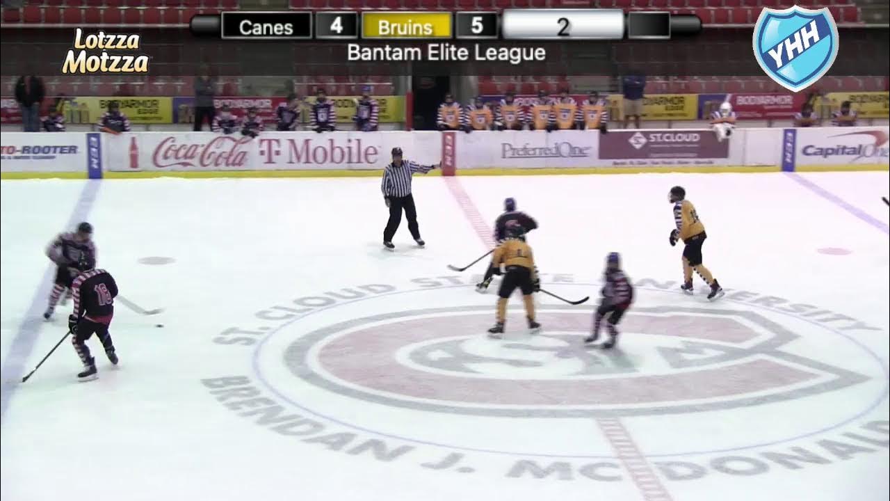 Canes vs. Bruins Bantam Elite League Semifinal YouTube