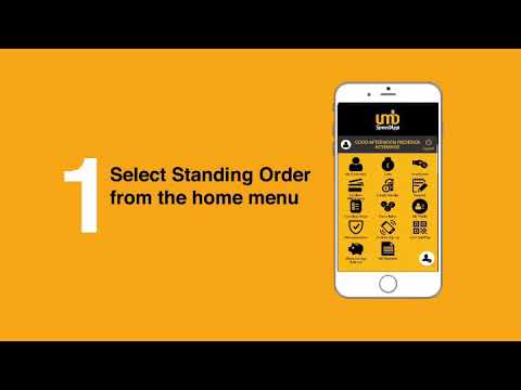 UMB SpeedApp: How to Request a Standing Order