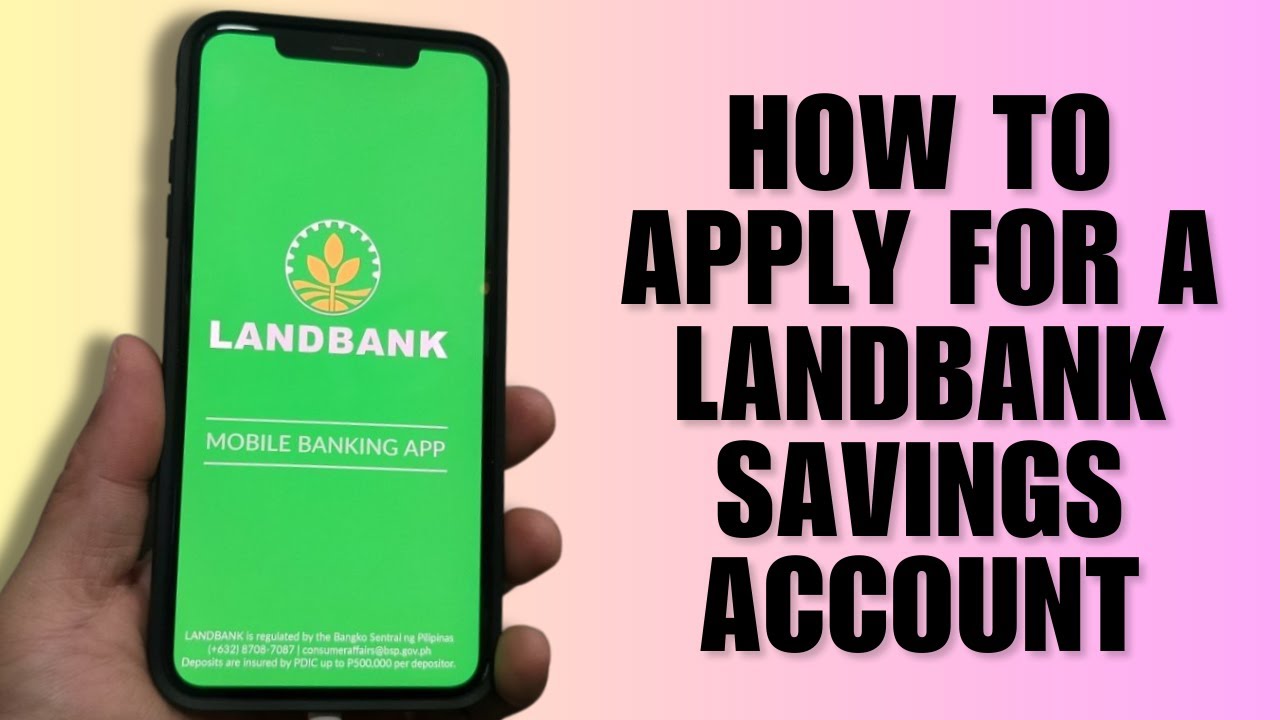 Как подать заявку на открытие сберегательного счета в Landbank (полное руководство 2025 г.)