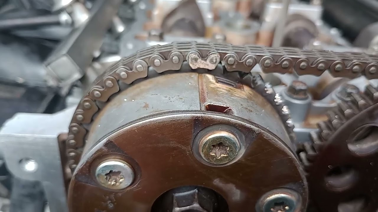 sincronizar cadena j24b Suzuki gran nomade . timing chaing j24b