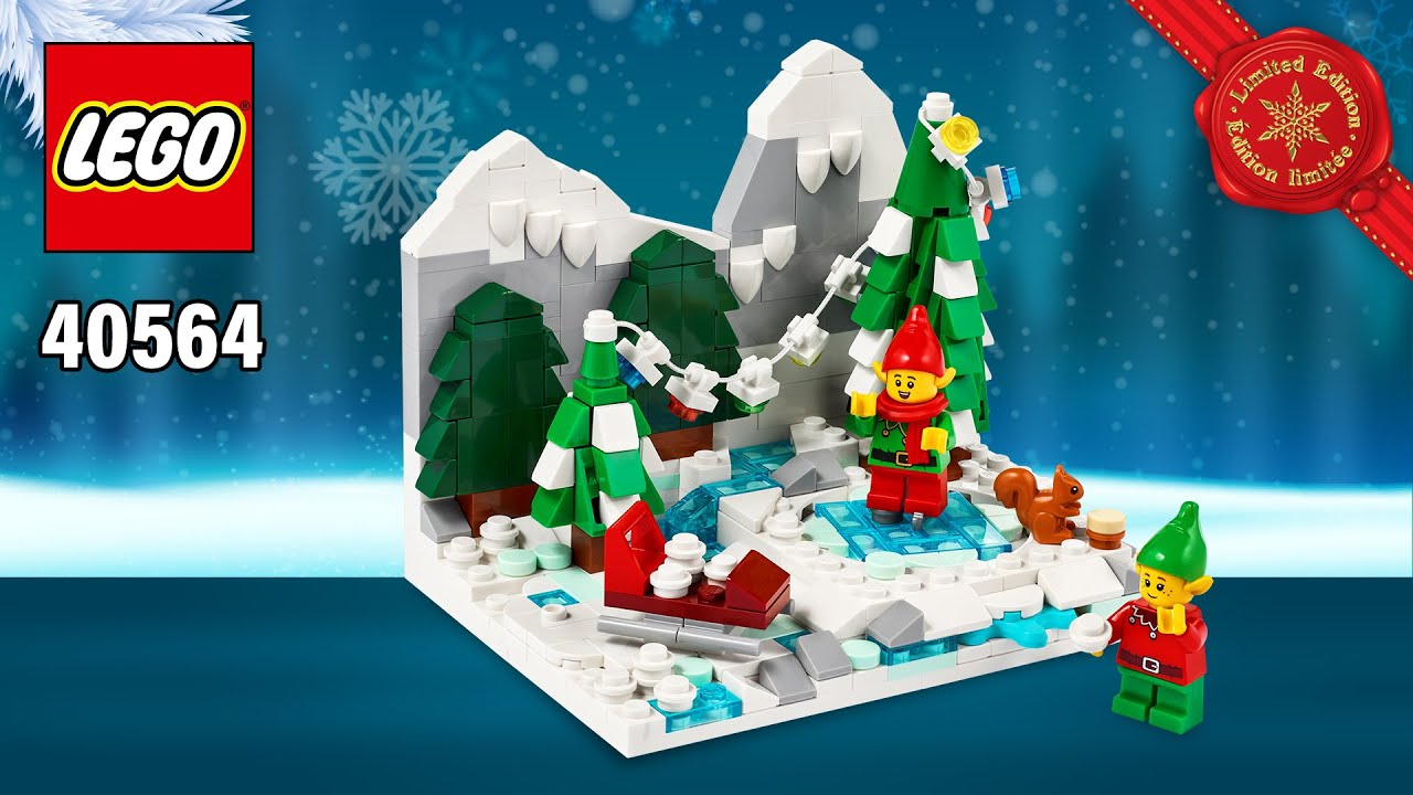 LEGO® Winter Elves Scene (40564)[372 pcs] Step-by-Step Building Instructions | Top Brick Builder