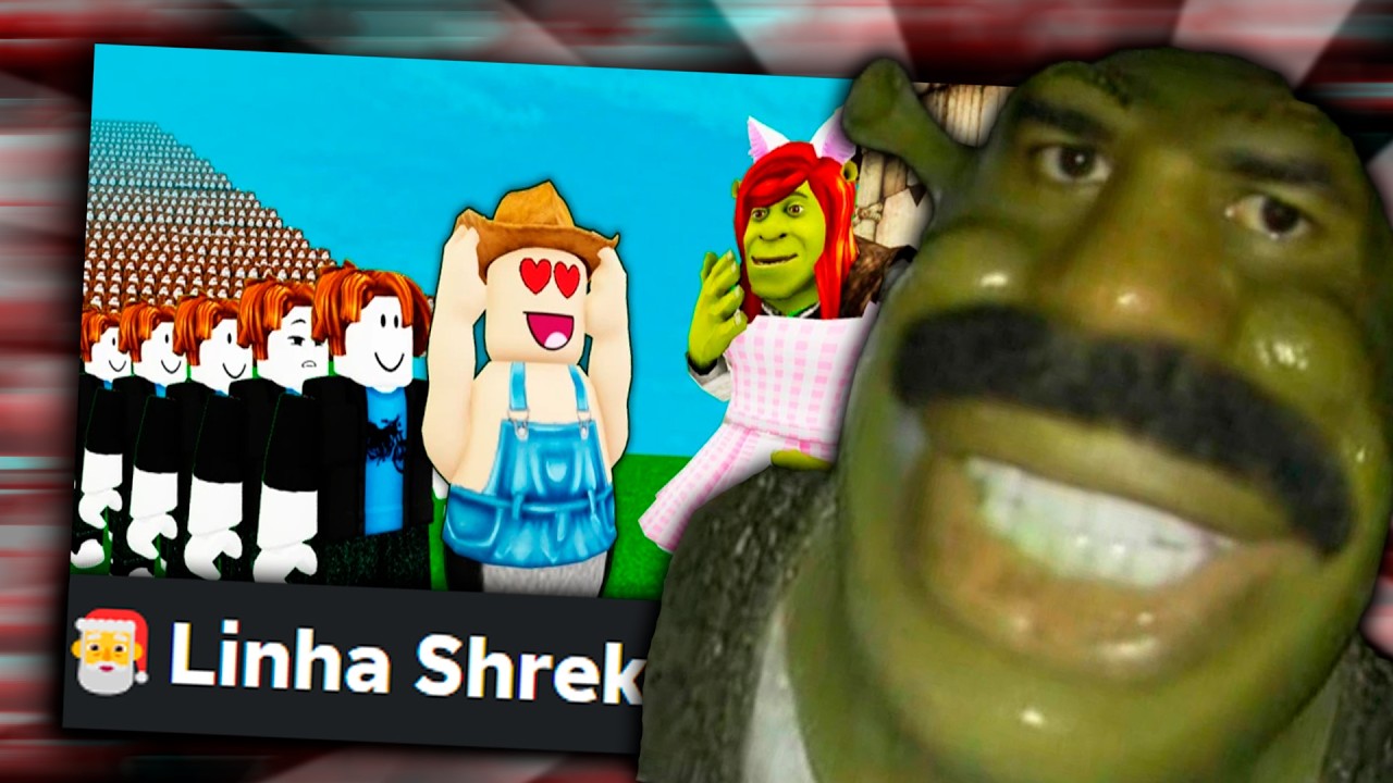 ESPEREI 10 MIN NA FILA DO SHREK KKKKK (Roblox)