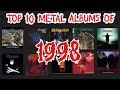 Top 10 Metal Albums of 1998 #top10albums #top10 #1998