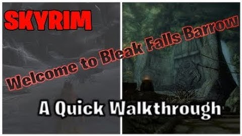 Revisiting SKYRIM: SPECIAL EDITION on PS4... With MODS -  Ep1 Bleak Falls Barrow Walkthrough