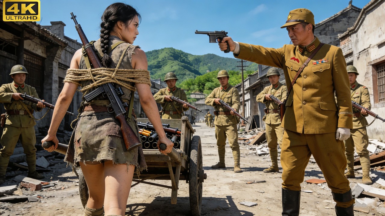 ⚔️【2025最新抗日神劇】柔弱村婦竟是頂級女特工，一槍消滅日軍一個營⚔️ Kungfu丨Action丨功夫丨抗日丨動作丨Chinesedrama丨中國電視劇丨中国功夫丨枪战丨Tai  Chi