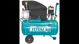 COMPRESOR DE AIRE TOTAL UTC120242 DE 2HP POTENCIA Y CALIDAD