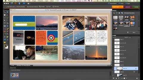 Creating a Digital Project Life Layout