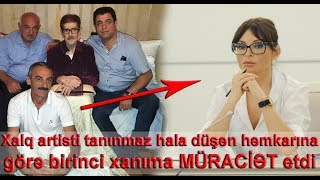 Xalq Artisti Tanınmaz Hala Düşən Həmkarına Görə Birinci Xanıma Müraci̇ət Etdi