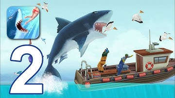 Hungry Shark Evolution - Gameplay Walkthrough Part 2 - Epic Shark Upgrades (Android/iOS)