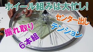 ホイール組は大忙し！振れ取り！センター出し！テンション！わ～！！