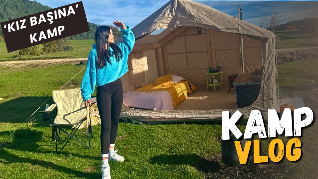 КЕМПИНГ С МОЕЙ НОВОЙ НАДУВНОЙ ПАЛАТКОЙ / КЕМПИНГ «ДЛЯ НЕЕ»