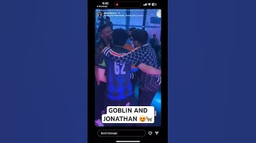 JONATHAN AND GOBLIN HUG EACH OTHER 😍❤️ #new #soul #shorts #bgms #jonathan #goblin