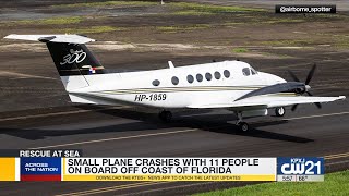 Survivors of plane crash off Florida were on a life raft for hours with no idea if help was coming