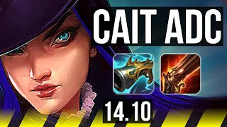 CAITLYN & Zilean vs EZREAL & Poppy (ADC) | 7/0/5, Godlike | EUW Master | 14.10