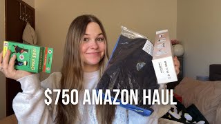 I spent $750 during the amazon fall sale… HUGE amazon haul!