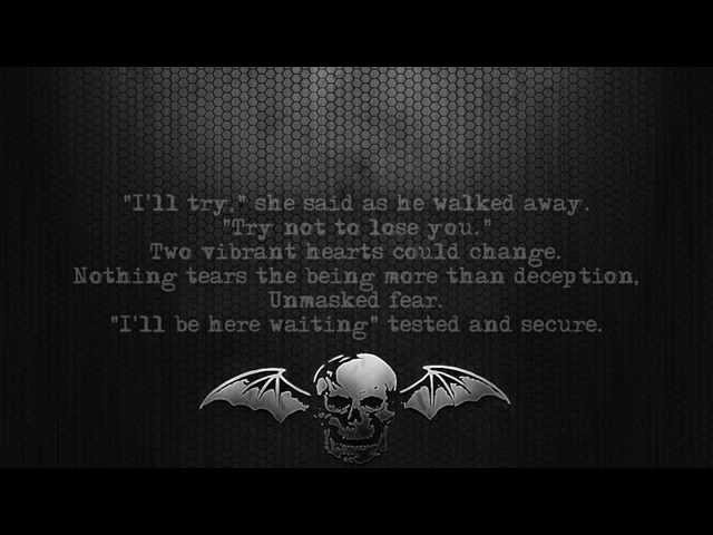 Avenged Sevenfold - Unholy Confessions [Lyrics on screen] [Full HD] class=