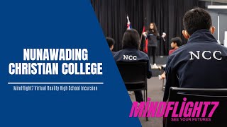Nunawading Christian College: Mindflight7 Virtual Reality High School Incursion.