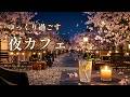 とても落ち着く静かな夜桜カフェのジャズBGM｜ゆっくり過ごすひとり時間の癒しBGM【読書・就寝前】 1